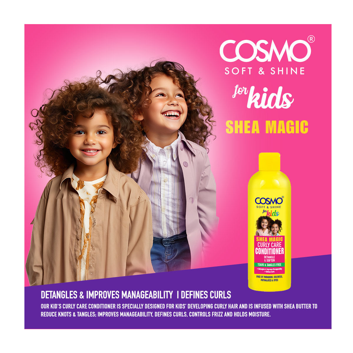 Soft & Shine Kids Shea Magic Curly Care Conditioner